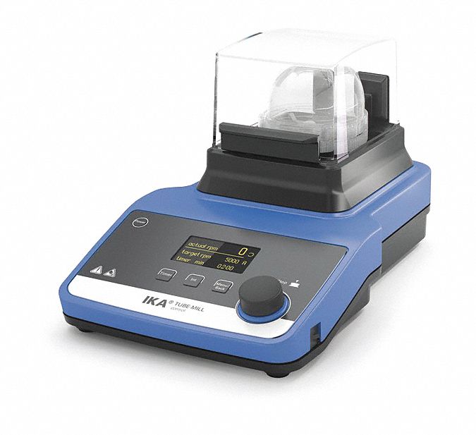 Tube Mill Control: 40 mL Capacity, 25, 000 RPM Speed - Max, 10 mm Grain Size - Max, 5 Mohs