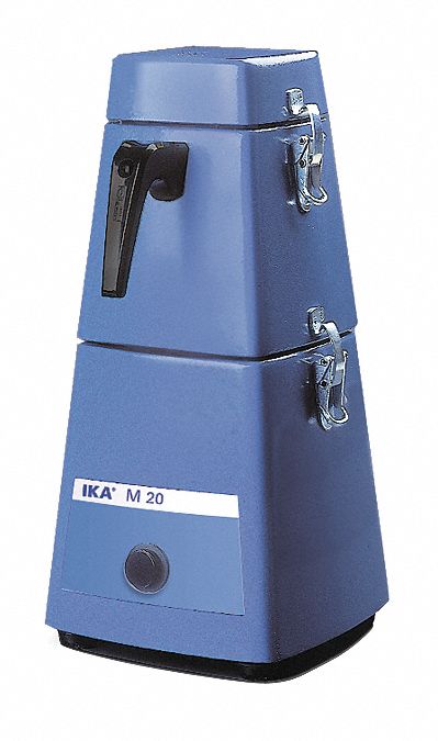 M 20 Universal Mill: 250 mL Capacity, 20, 000 RPM Speed - Max, 7 mm Grain Size - Max, 5 Mohs