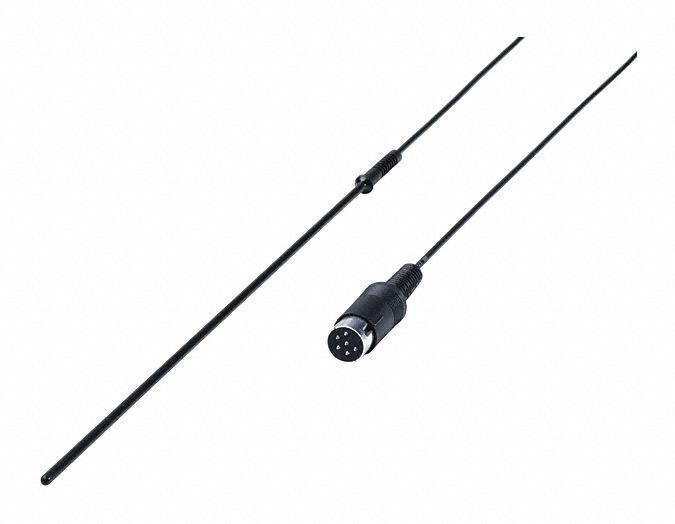 Temperature Sensor: 9 in Overall Lg, 1 in Overall Wd, Temp Sensor, Stainless Steel