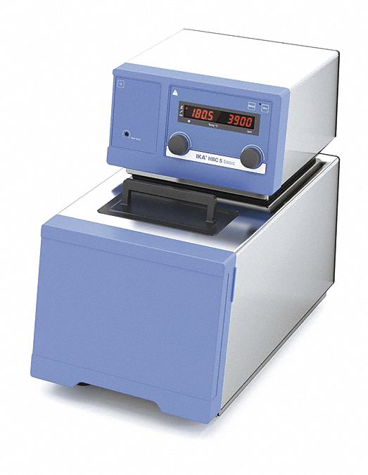 Circulator and Water Bath: 31 lpm Flow Rate, 4125001, Heated, 19 3/4 in Overall Dp, Digital