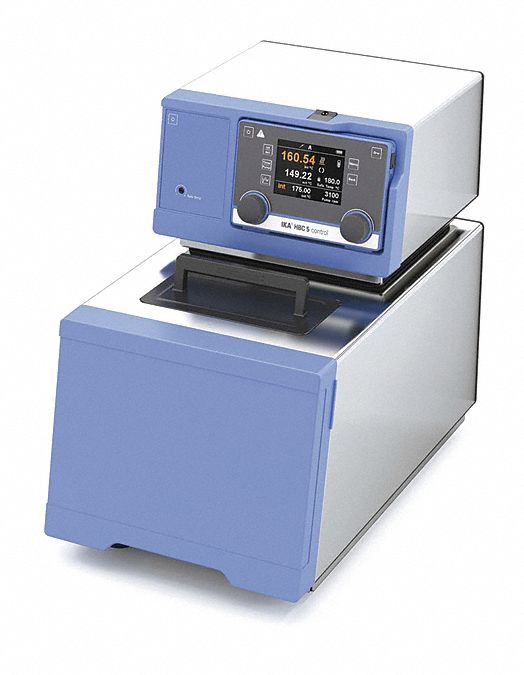 Circulator and Water Bath: 31 lpm Flow Rate, 4127001, Heated, 19 3/4 in Overall Dp, Digital