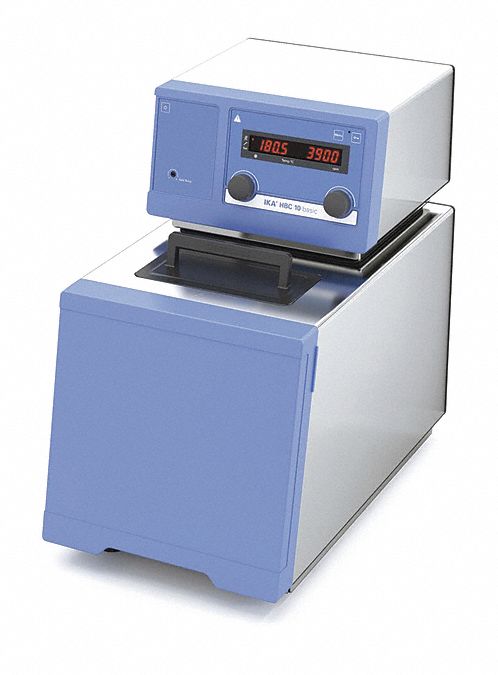 Circulator and Water Bath: 31 lpm Flow Rate, 4135001, Heated, 19 3/4 in Overall Dp, Digital