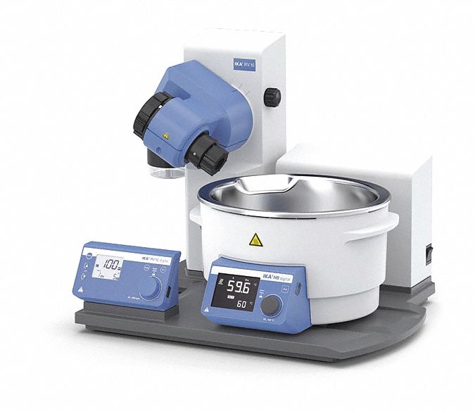Rotary Evaporator: Motor, 4 L, 5 RPM to 280 RPM, 1, 350 W Heating Capacity, Without Condenser