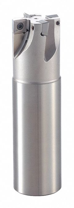Indexable Square Shoulder End Mill: 25 mm Max. Cutting Dia., Cylindrical, 25.00mm Shank Dia.