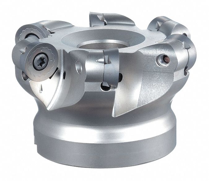 Indexable Profiling End Mill: 100.00mm Max. Cutting Dia., 0.0930 in Dp of Cut, PRC Toolholder