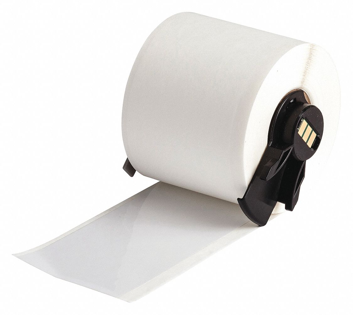 2 in x 50 ft, Vinyl, Continuous Label Roll - 60EX02|M61C-2000-595-CL ...