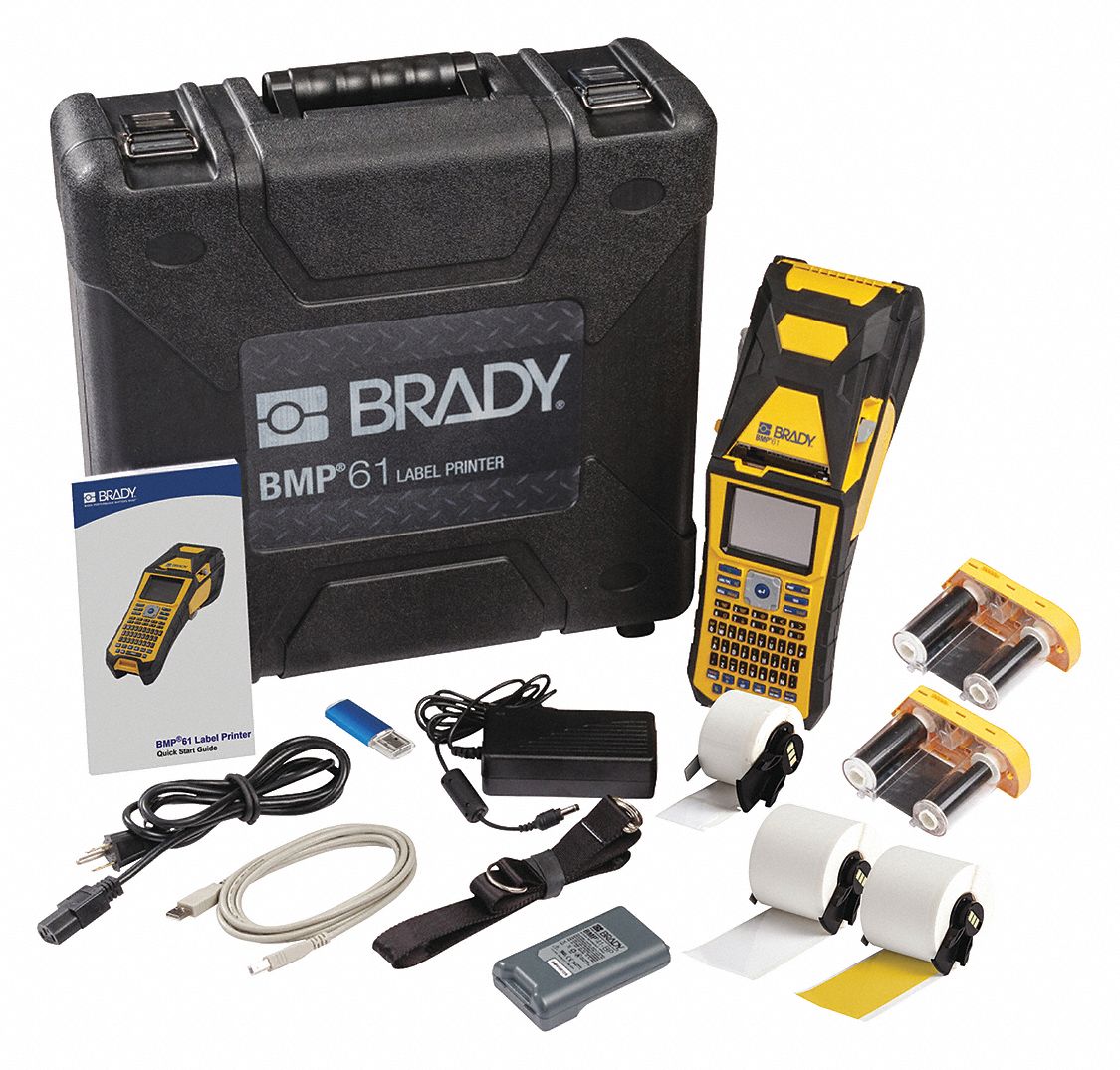 Outdoor Labeling Kit, No Wireless Connectivity, Handheld Label Printer