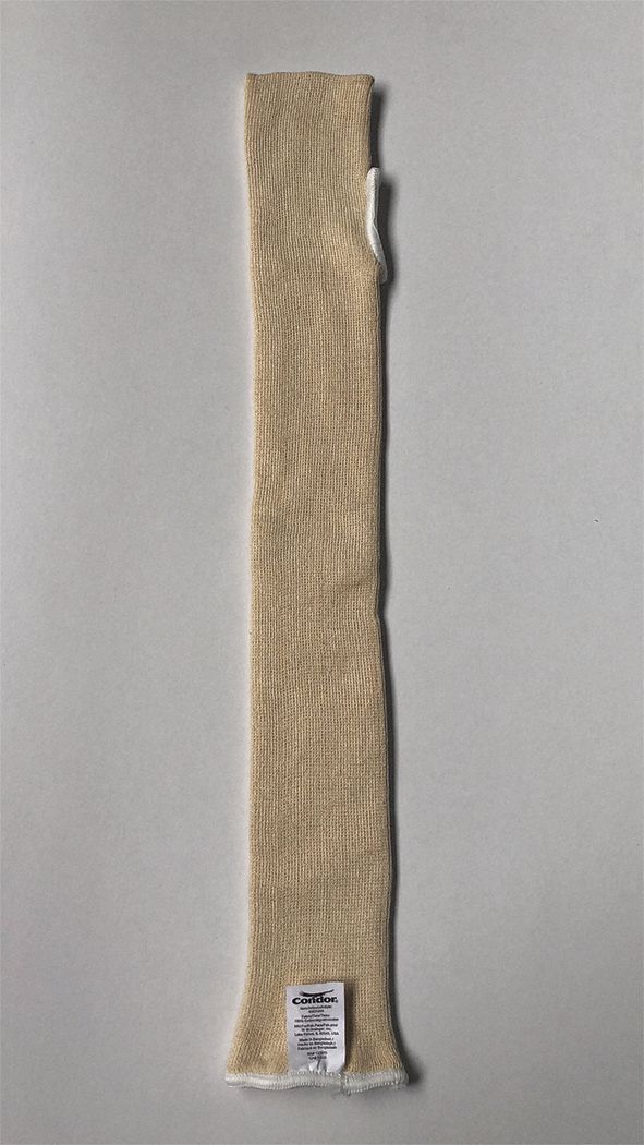MANCHE TOUT USAGE,COTON,BEIGE,ROU DE POUCE,18PO,UNIVERSEL