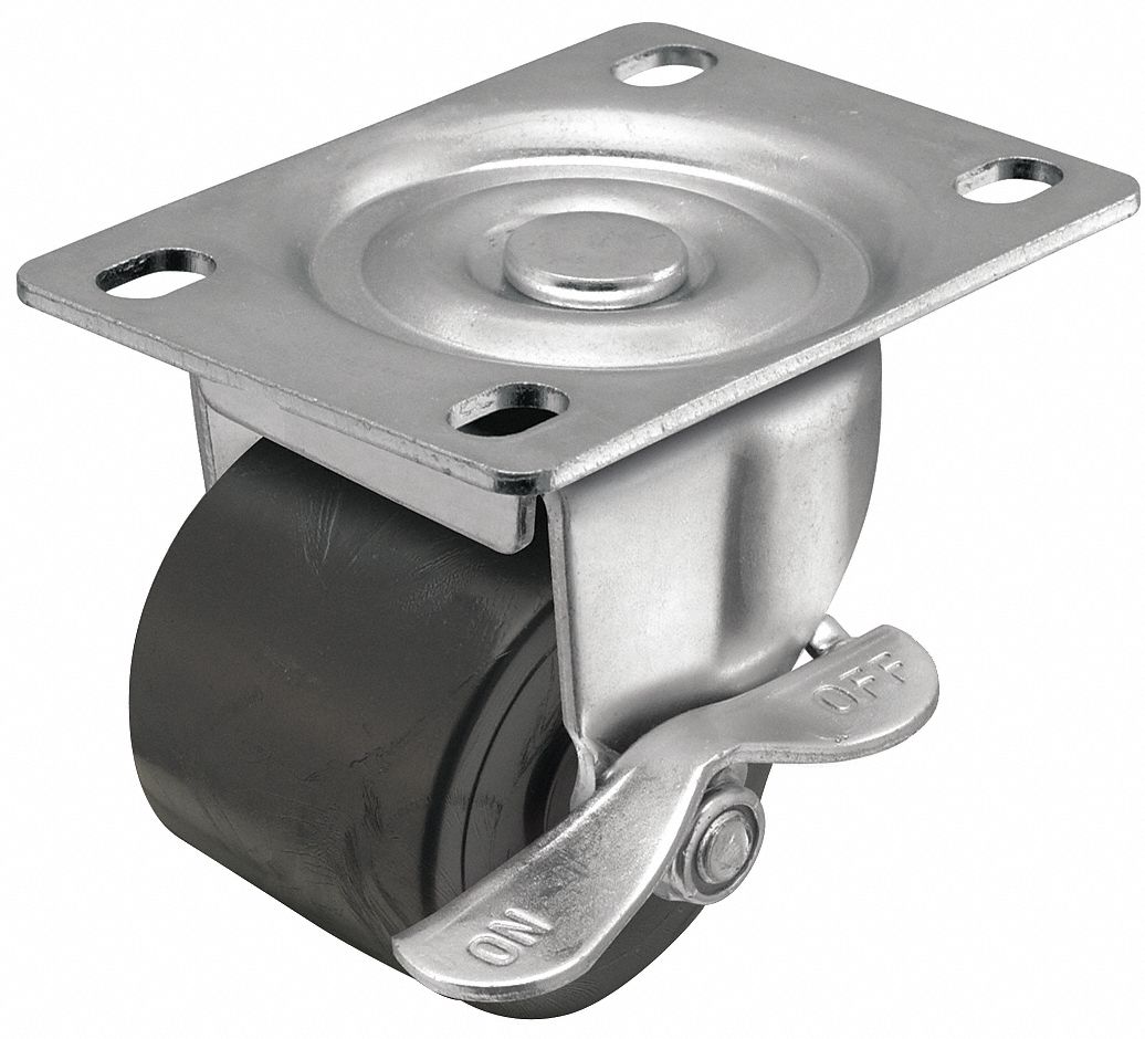 SHEPHERD CASTER Swivel Plate Caster - 60EY02|C0020120ZN-POL01(KK)B ...