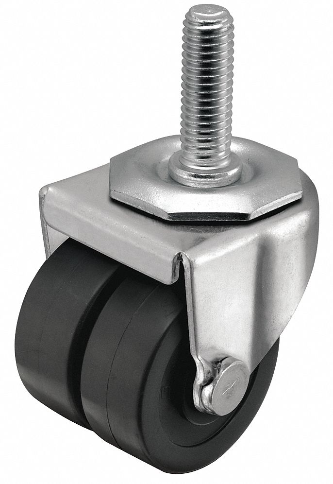 SHEPHERD CASTER, 2 in Wheel Dia., 225 lb, LowProfile EasyTurn