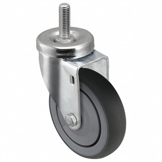 SHEPHERD CASTER Stem Caster 3 in Wheel Dia., 210 lb, 4 1/8 in Mounting