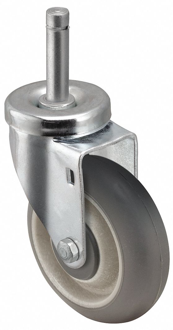 SHEPHERD CASTER Stem Caster Swivel Caster, Precision Ball, 1 1/4 in