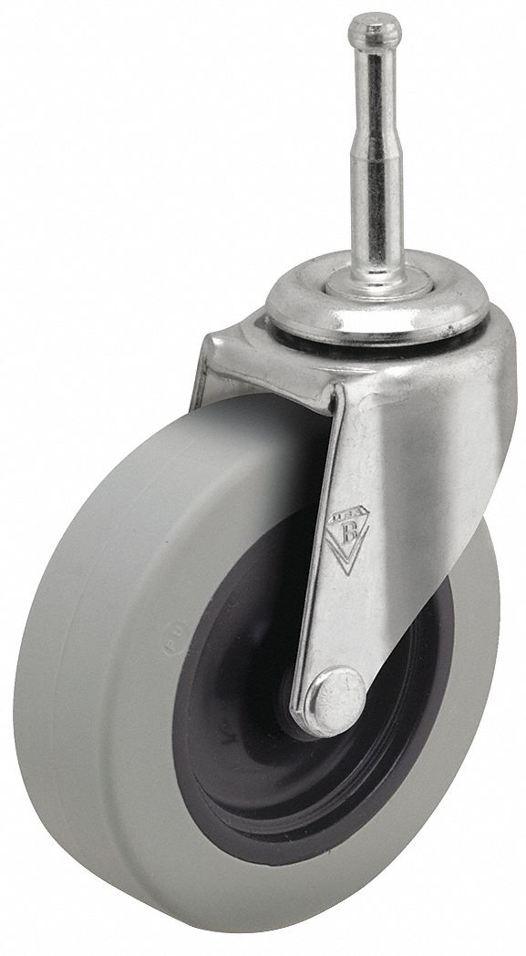 SHEPHERD CASTER, Swivel Caster, SingleWheel GripNeck Stem Caster