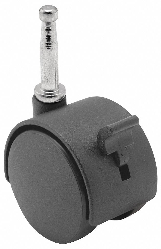 SHEPHERD CASTER, Swivel Caster with Brake, Plain, Stem Caster 60FC80