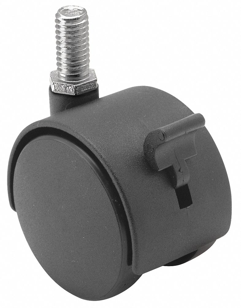 SHEPHERD CASTER, 1 5/8 In Wheel Dia., 40 Lb, Stem Caster - 60FC74 ...