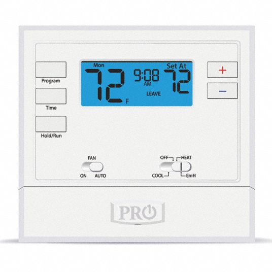 Pro1 Iaq Programmable Thermostat 1 Heat 1 Cool Hp Ac 42531