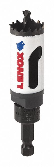 HOLE SAW,1 IN SAW DIA,BI-METAL