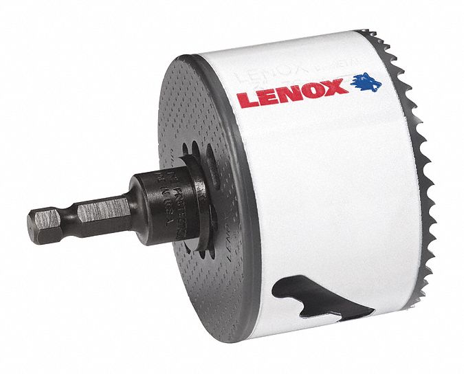 LENOX Hole Saw: 1/2 In Saw 4/5 Teeth Per Inch, 7/8 In Cutting Dp, Bi ...