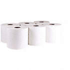 PAPER TOWEL ROLL, WHITE, 7½ IN ROLL WIDTH, 1000 FT LENGTH, 14 IN SHEET LENGTH, 6 PK