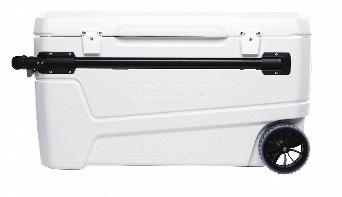 IGLOO, 110 qt Cooler Capacity, 39 11/16 in Exterior Lg, Chest Cooler