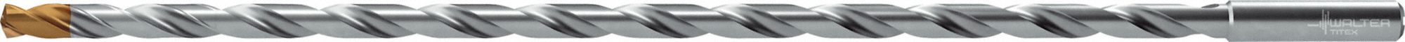 Extra Long Drill Bit, Spiral, 132.00 mm L