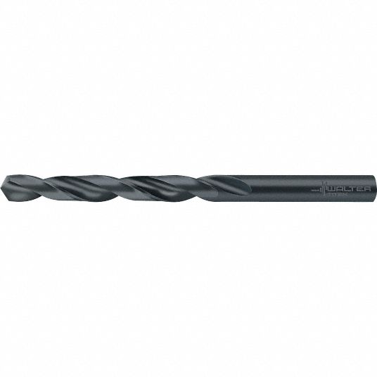 WALTER TITEX, 13.00 mm Drill Bit Size, 101.00 mm Flute Lg, Jobber