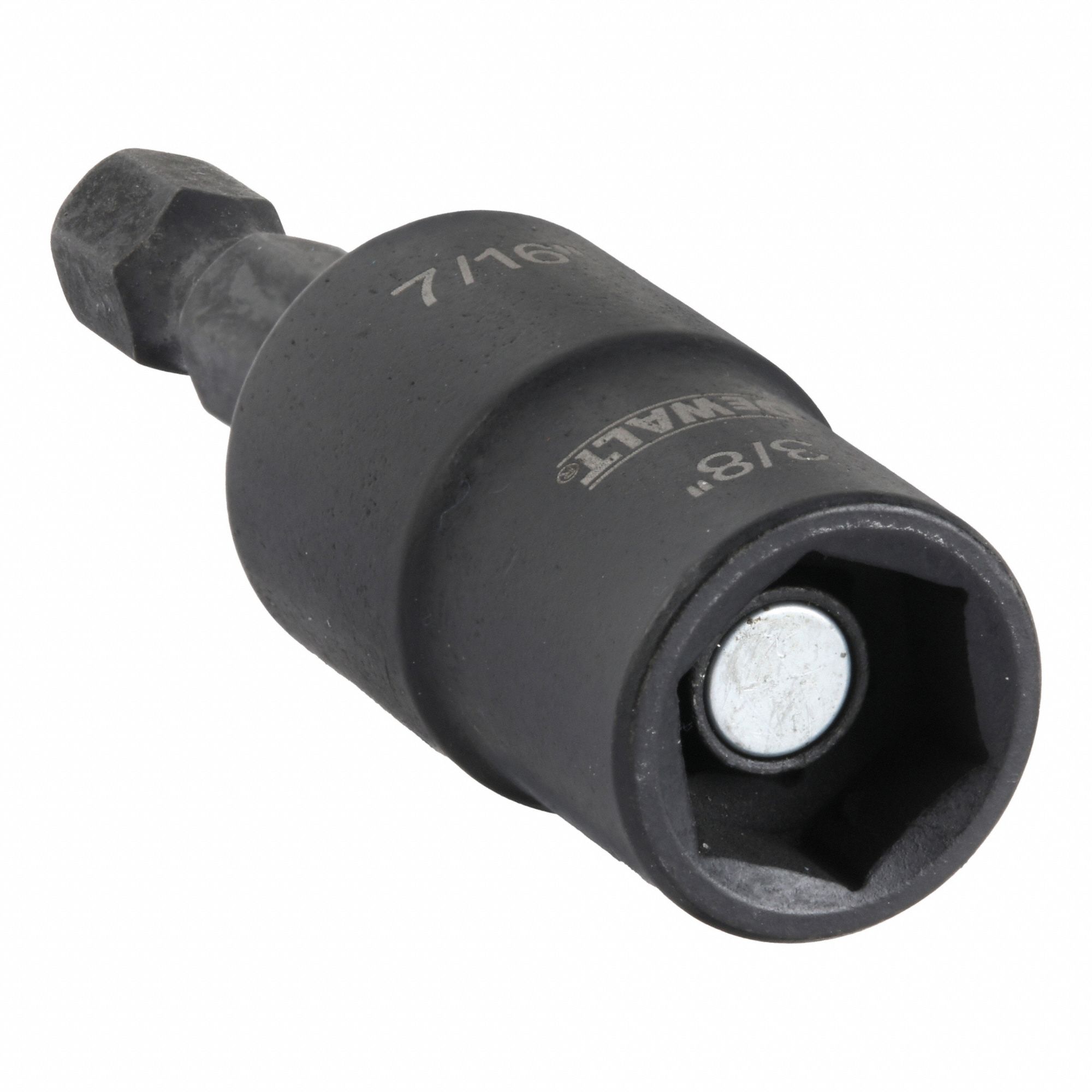 Nut Driver: Nut Driver, Imperial, 3/8 in_7/16 in Fastening Size, Hex, 1/4 in Shank Size