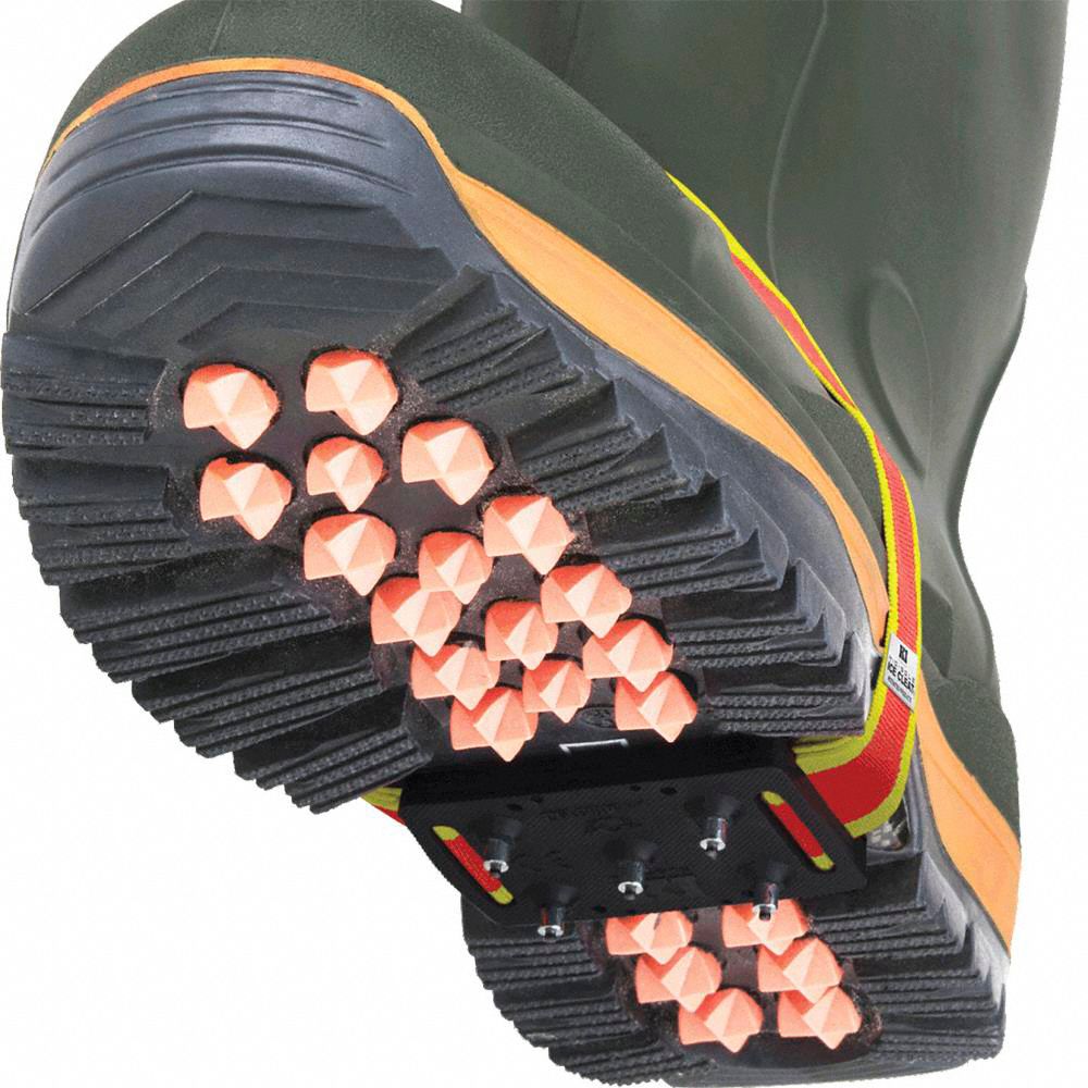 K1 SERIES Traction Device MidSole Footwear Coverage, Rubber, Stud, StrapOn Traction