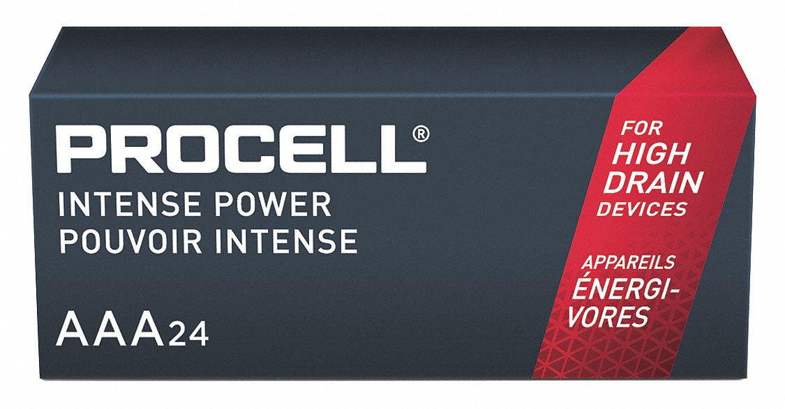 BATTERY,AAA,ALKALINE,1.5V DC,PK4