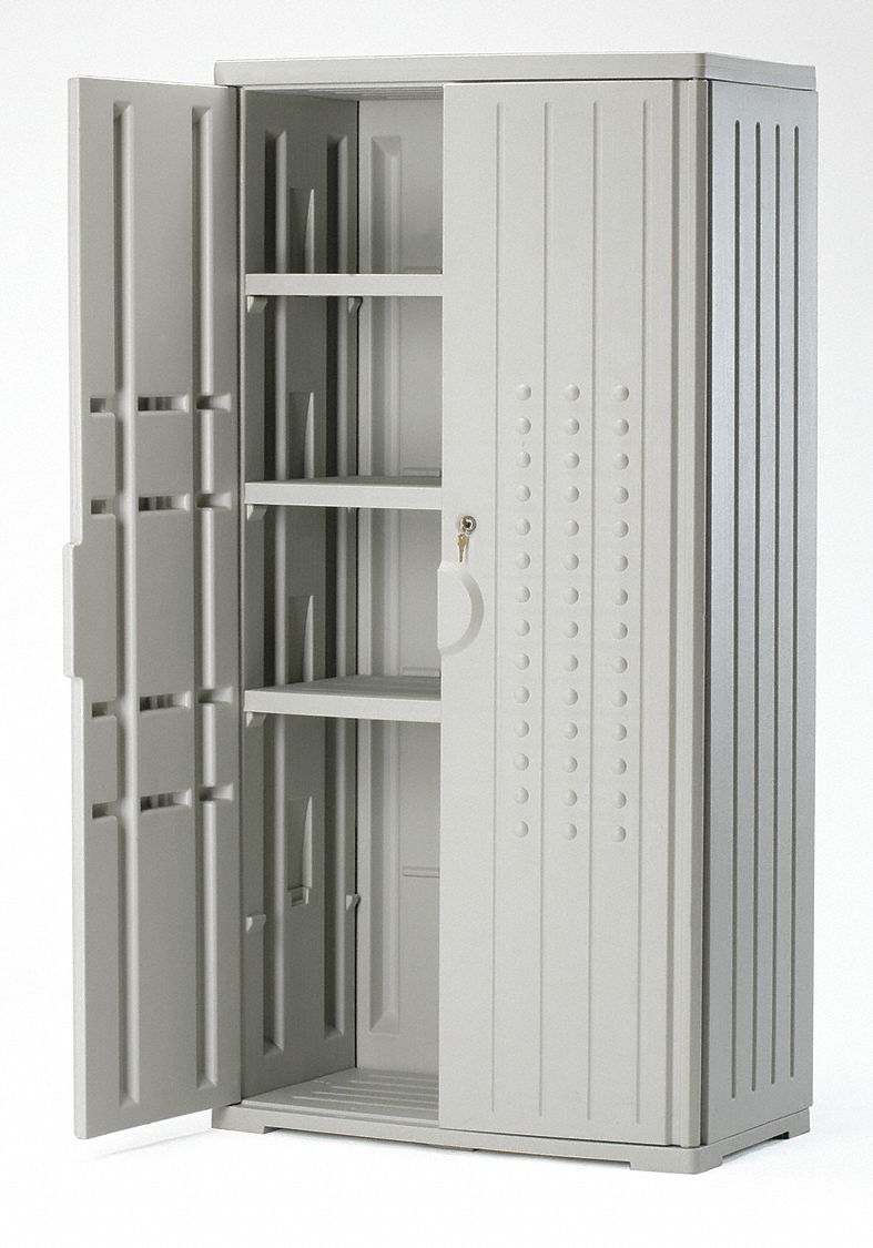 ABILITY ONE Storage Rectangular, 66 in Ht, 33 in Wd, 18 in Dp