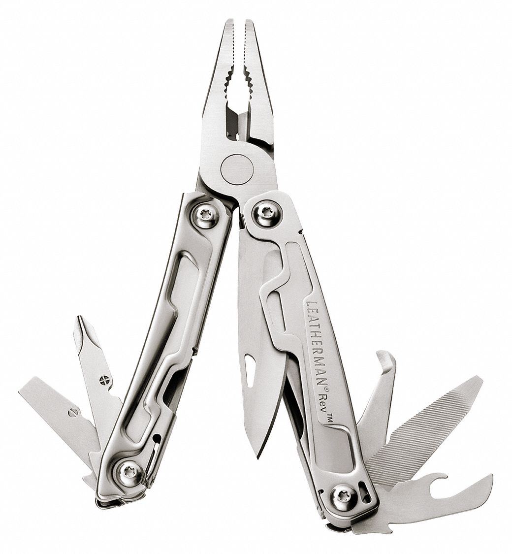 LEATHERMAN Stainless Steel MultiTool Plier, Number of Tools 14, Multi