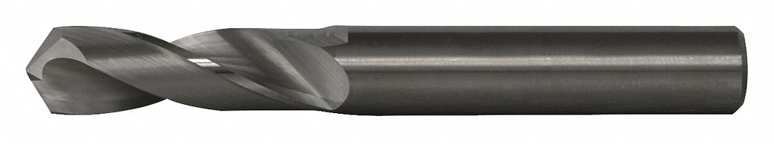 Twist Drill, 2.000 in. L, Wire, Carbide