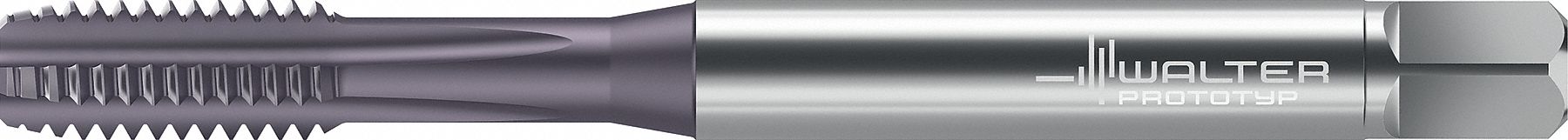 Straight Flute Tap, #6-32, HSS