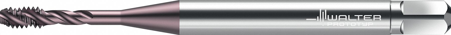Spiral Flute Tap, #0-80, HSS