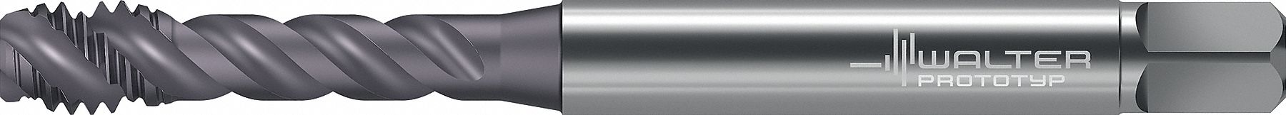 Spiral Flute Tap, #10-24, HSS