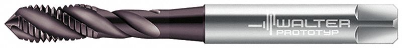 Spiral Flute Tap, #5-40, HSS