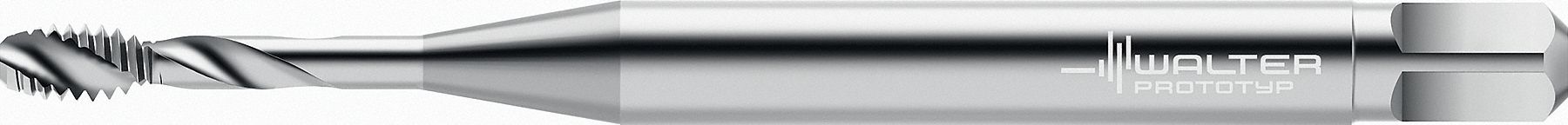 Spiral Flute Tap, #2-56, HSS