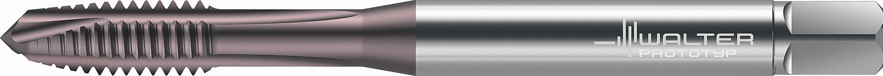 Spiral Point Tap, 7/16"-20, HSS