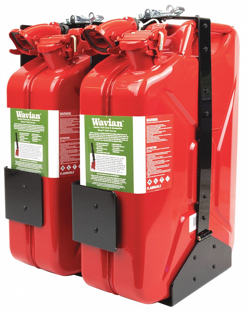 WAVIAN Gas Can Holder, Steel, For Use With Wavian Gas, 141/4 in Length