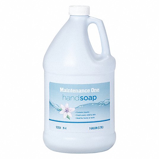 Hand Soap: 1 gal Size, Requires Dispenser, Floral, 4 PK