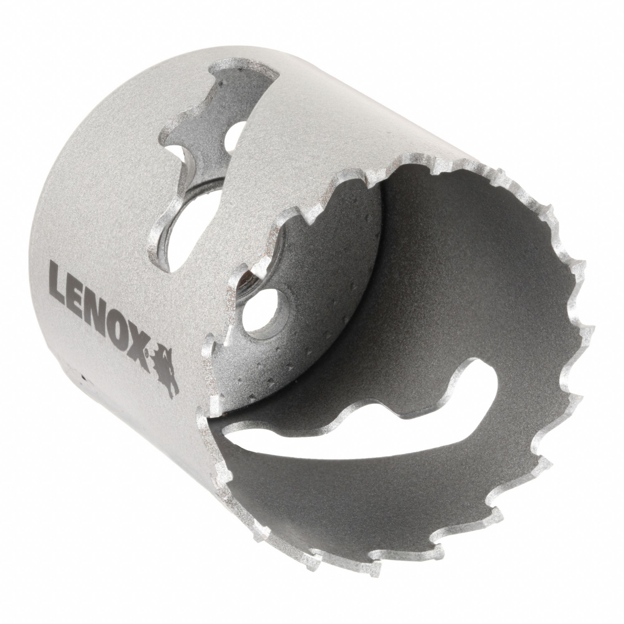 Hole Saw: 2 in Saw Dia., 3 Teeth per Inch, 1 7/8 in Max. Cutting Dp, 5/8"-18 Thread Size