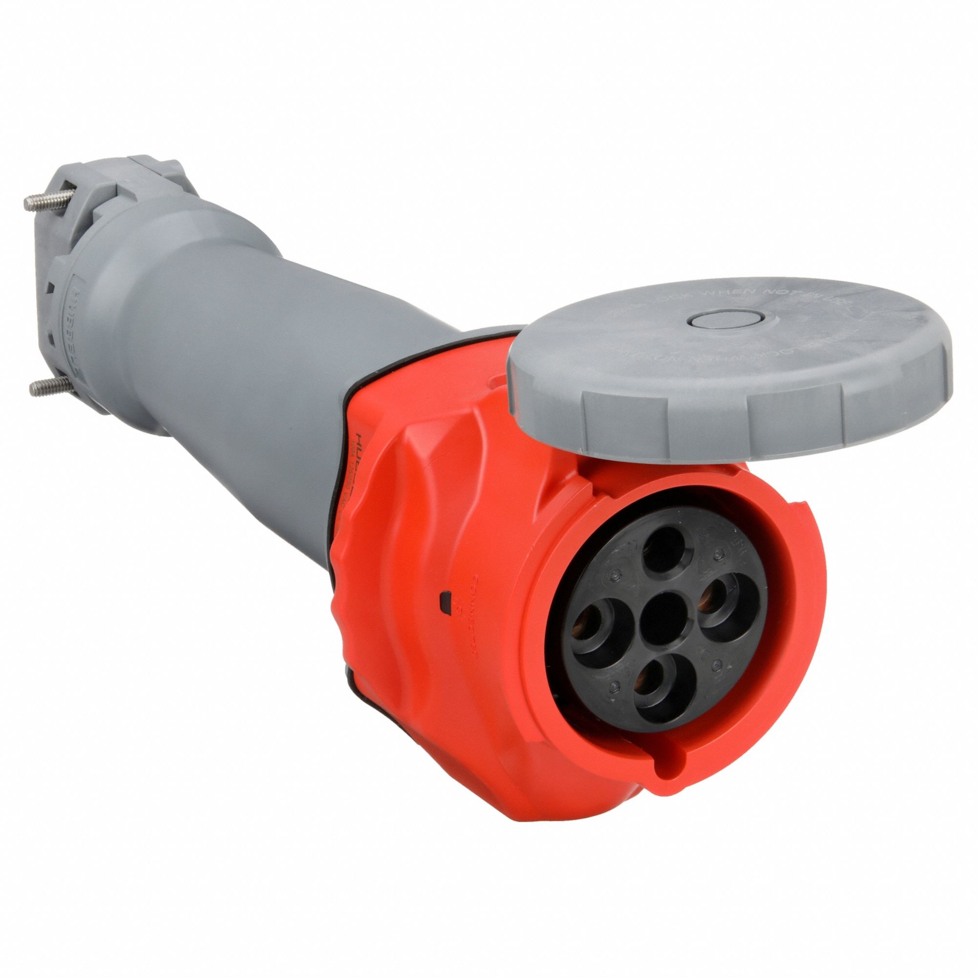 Straight Blade Connector: 100 A, 125/250V AC, 10 hp Horsepower Rating, IEC Grounding, Switch Rated