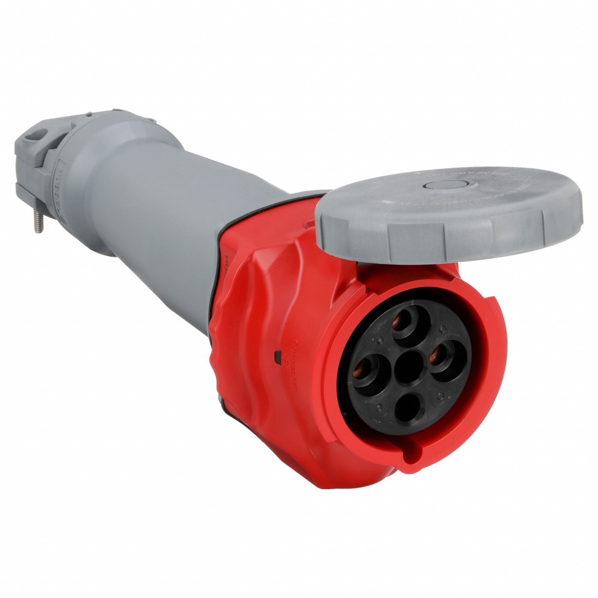 Straight Blade Connector: 100 A, 380 to 415V AC, 15 hp Horsepower Rating, IEC Grounding
