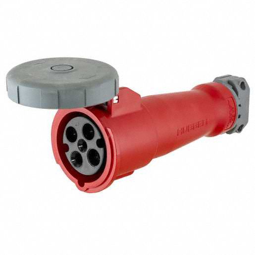 Straight Blade Connector: 100 A, 480V AC, 40 hp Horsepower Rating, IEC Grounding, Switch Rated