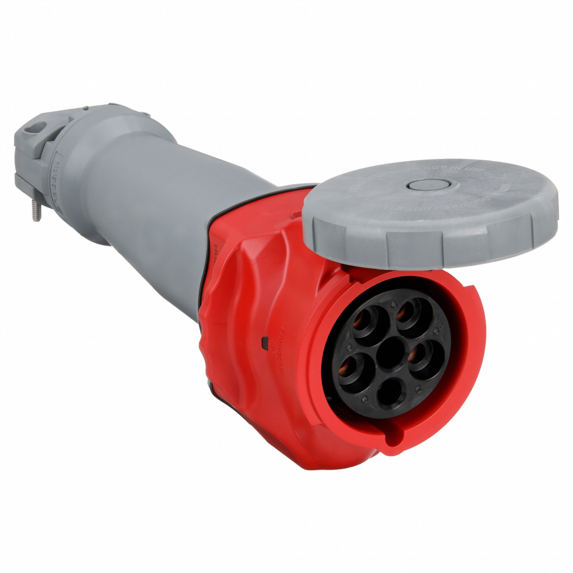 Straight Blade Connector: 100 A, 200/346 to 240/415V AC, 15 hp Horsepower Rating, IEC Grounding