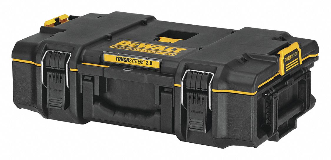 DEWALT TOOL BOX,14 3/4 IN L,7 IN H,PLASTIC - Tool Boxes and Cases -  BLDDWST08165