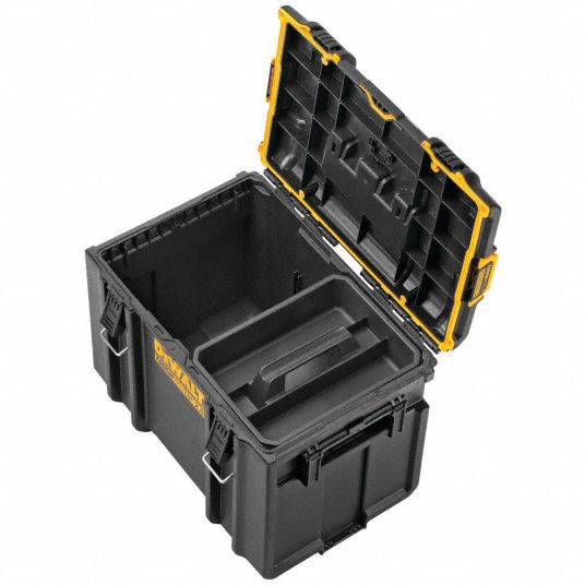 DEWALT TOOL BOX,14 3/4 IN L,7 IN H,PLASTIC - Tool Boxes and Cases -  BLDDWST08165