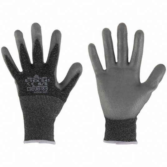 SHOWA, S ( 6 ), ANSI Cut Level A4, Cut-Resistant Gloves - 60HK13|S ...