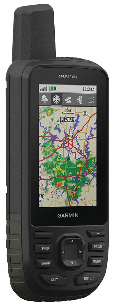 GPS Navigation System,  Handheld Mounting Type,  2 1/2 in Display Height,  1 1/2 in Display Width