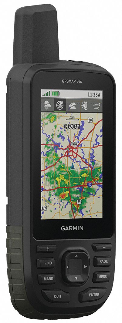 GARMIN, Handheld, LCD, GPS Navigation - 60HK18|GPSMAP66S - Grainger